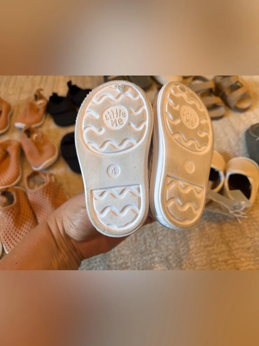 Baby boy bundle of 16 pairs of shoes from size newborn to 12 months